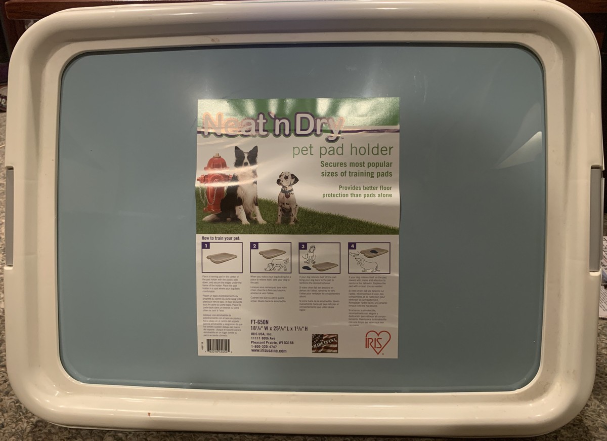 Pad Holder Neat And Dry Puppy Pads IRIS Training Pad Holder