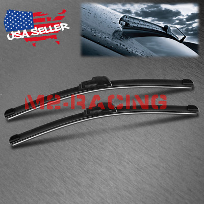 20 & 20 One Pair Windshield Wiper Blades Bracketless J