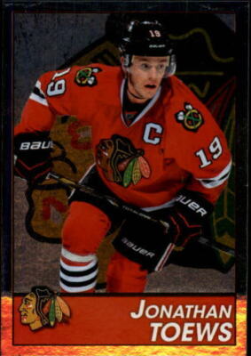 2013-14 Panini Stickers #199 Jonathan Toews FOIL - NM-MT