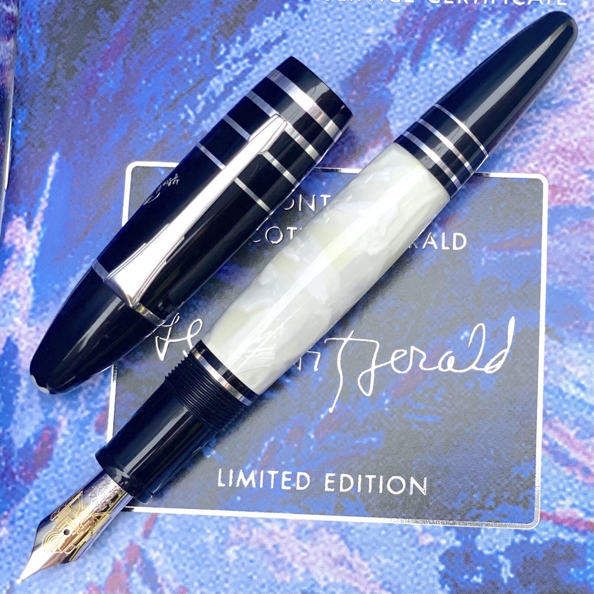 MONTBLANC Writers Edition Scott Fitzgerald Fountain Pen