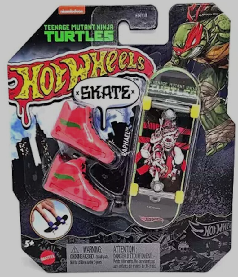 Hot Wheels シューマッハ&ライコネン　ヘルメット3点セット Hot Wheels Skate Teenage Mutant Ninja Turtles Raphael Fingerboard