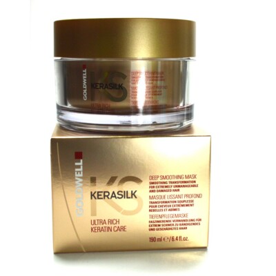 Goldwell KS Ultra Rich KeratinCare Deep Smoothing Mask, 6.4 Oz