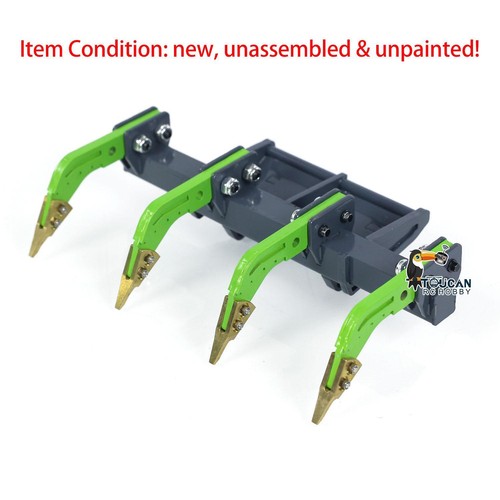 LESU 1/14 Aoue LT5H LT5 Hydraulic Skid-Steer RC Loader Metal Ripper Scarifier - Picture 8 of 9