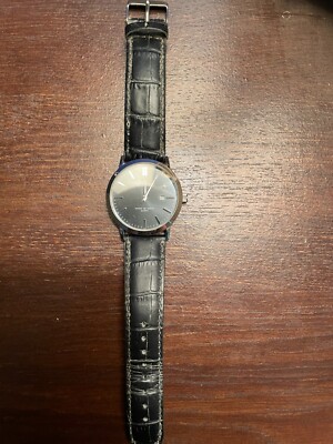 Men's Silvertone Eclipse Watch