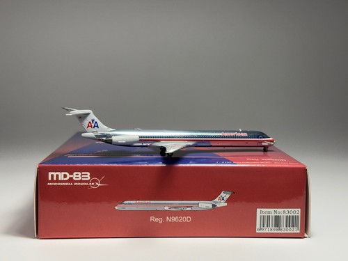 NG Models 1:400 American Airlines McDonnell Douglas MD-83 N9620D Polished 83002 - Picture 2 of 2
