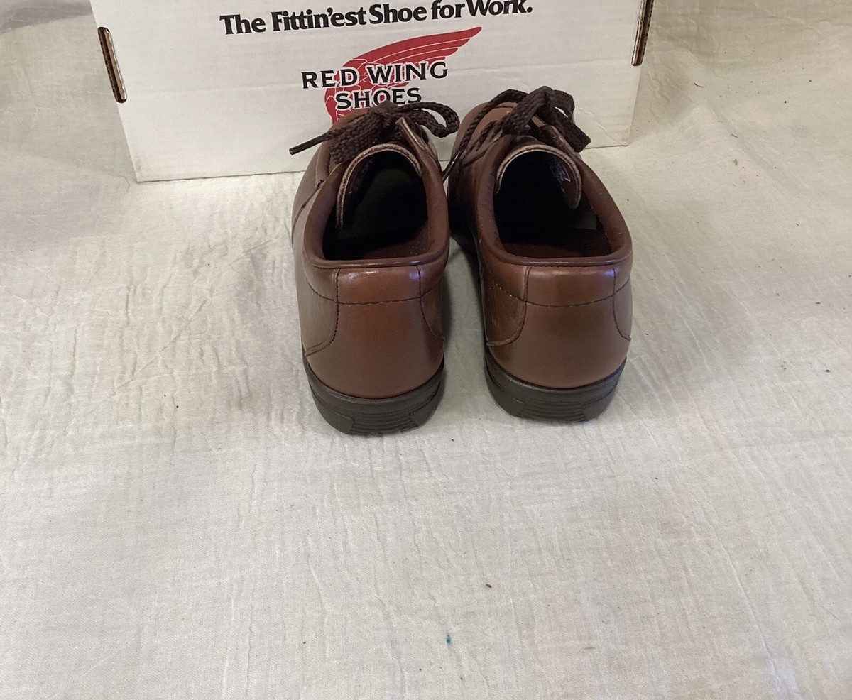 RED WING USA 8601 BROWN DUNOON MOC TOE TIE OXFORD NEW w BOX NIB