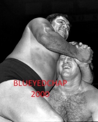 WAHOO McDANIEL VS NICK BOCKWINKEL WRESTLER 8 X 10 WRESTLING PHOTO NWA AWA