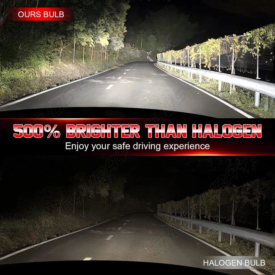 Combo de lâmpada de neblina Fit Smart Fortwo 2008-2015 farol de LED feixe alto baixo - Imagem 4 de 4