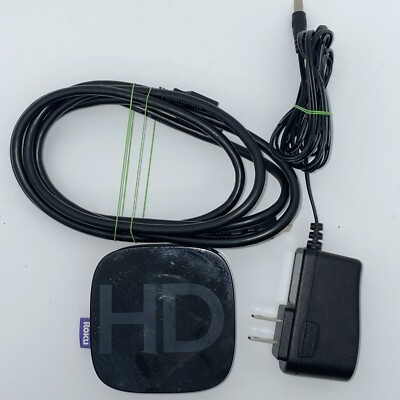 Roku 2 HD (2nd Generation) Media Streamer 3000X Includes HDMI & Power ...