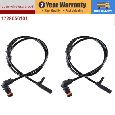 2X Front L/R ABL/R ABS Speed Sensor For Mercedes Benz R172 SLK250 SLK55 SLC300
