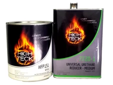High Teck HFP151 GM 8554 White Basecoat Paint Gallon & Medium Reducer