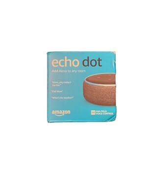Echo Dot (3rd Gen) | Smart speaker with Alexa | Charcoal
