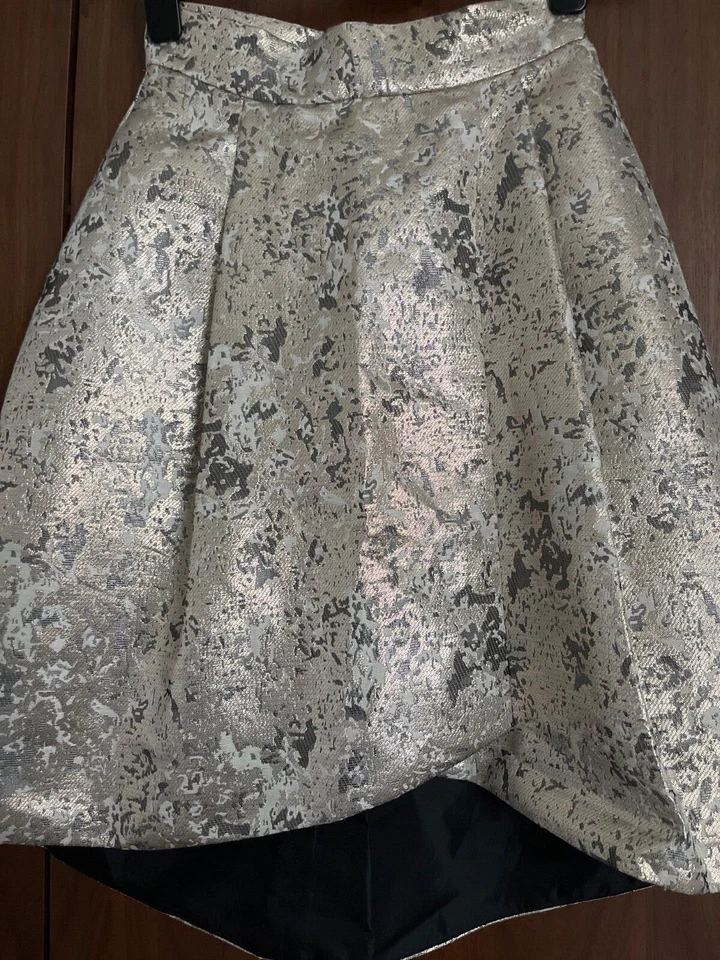 Coast metallic full skirt UK 6 - Image 3 of 4