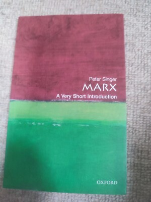 Marx: A Very Short Introduction by Peter Singer (Paperback, 2000)