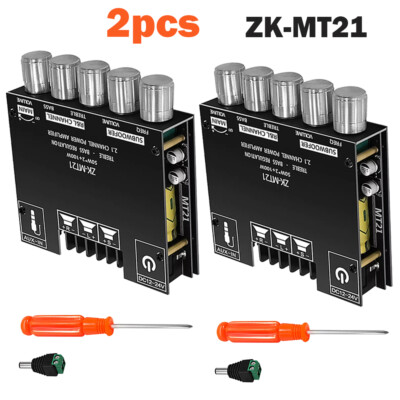 ZK-MT21 2.1Channel Bluetooth Audio Power Amplifier Board Subwoofer 50w+50w+100w