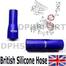 JAGUAR X-TYPE 2.0 2.2 LOWER INTERCOOLER TURBO SILICONE PASSENGER SIDE HOSE KIT