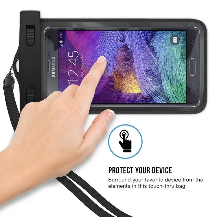 Bolsa à prova d'água para 6"7" iPhone Samsung Galaxy LG Xiaomi OnePlus Motorola - Imagem 3 de 4