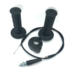 For Mini Baja Mb165 Mb200 Doodlebug Bike Throttle Handle Grips Grip Cable Kit