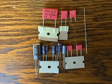 Denon DP-1100 DP-1200 DP-1250 Speed Repair Kit Capacitors Turntable Recap Set