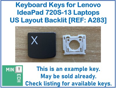 Tastatur Ersatz Tasten für Lenovo IdeaPad 720S-13 Laptops US Layout Hintergrundbeleuchtung