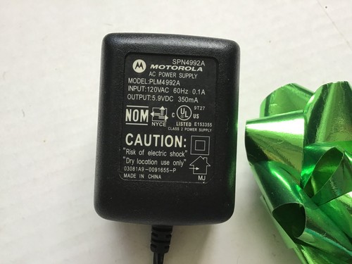 MOTOROLA A/C Power Supply SPN 4992A - Picture 3 of 6