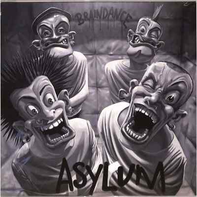 Braindance / ASYLUM (CLEAR BLUE WHITE CROSSED VINYL) (LP) / Sunny Bastards / 00