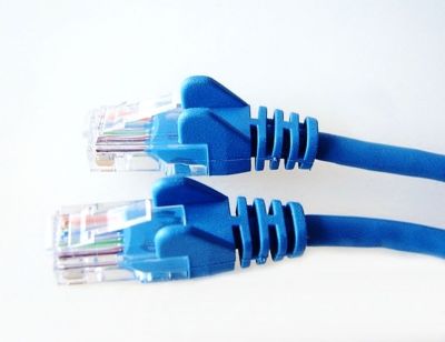 1m RJ45 Patch-Kabel 1,0 m Netzwerkkabel LAN DSL blau kurz Ethernet CAT5