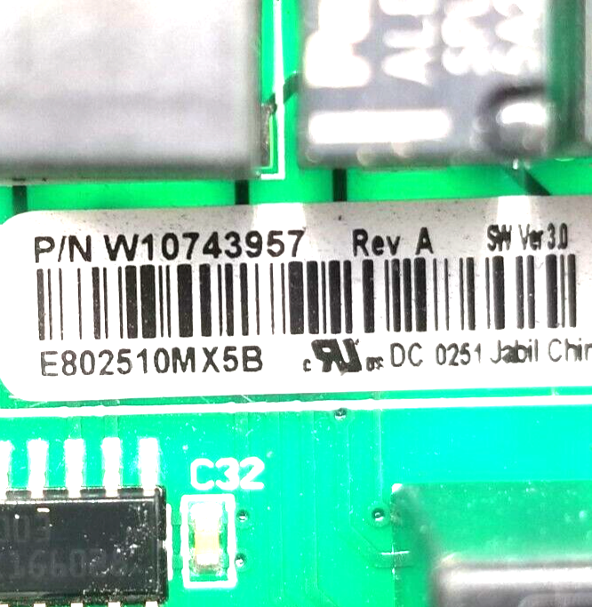 OEM KitchenAid Fridge Control W10743957 🔥Lifetime Warranty *Free Same