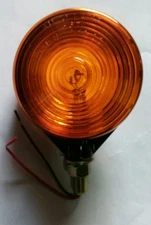 (1 Piece) Truck Light double face amber & amber 4 1/2"