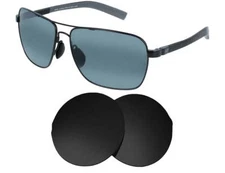 Replacement Lenses for Maui Jim Freight Trains MJ326 Polarized & UV Protection -