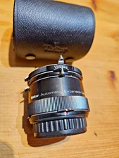 VIVITAR Camera Automatic Extension Tube & Case AT-3 12MM and 36MM