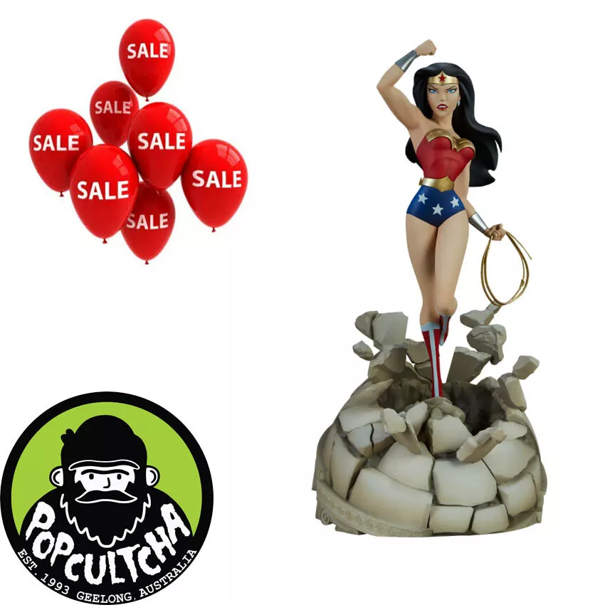 New Photos of the Wonder Woman Statue from Sideshow's Animated Series  Collection