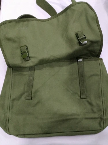 Military surplus collectibles, Chinese military Type 65 canvas bag with red star - Picture 7 of 8