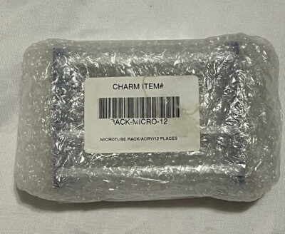 Charm Sciences Microtube Rack - Acrylic - 12 Places / Charm Item Rack ...