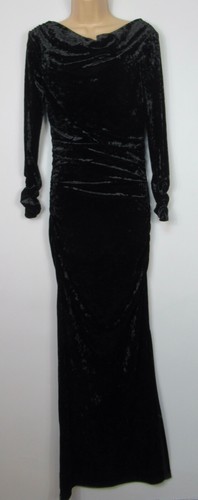 New Phase Eight Dolores Black Crushed 