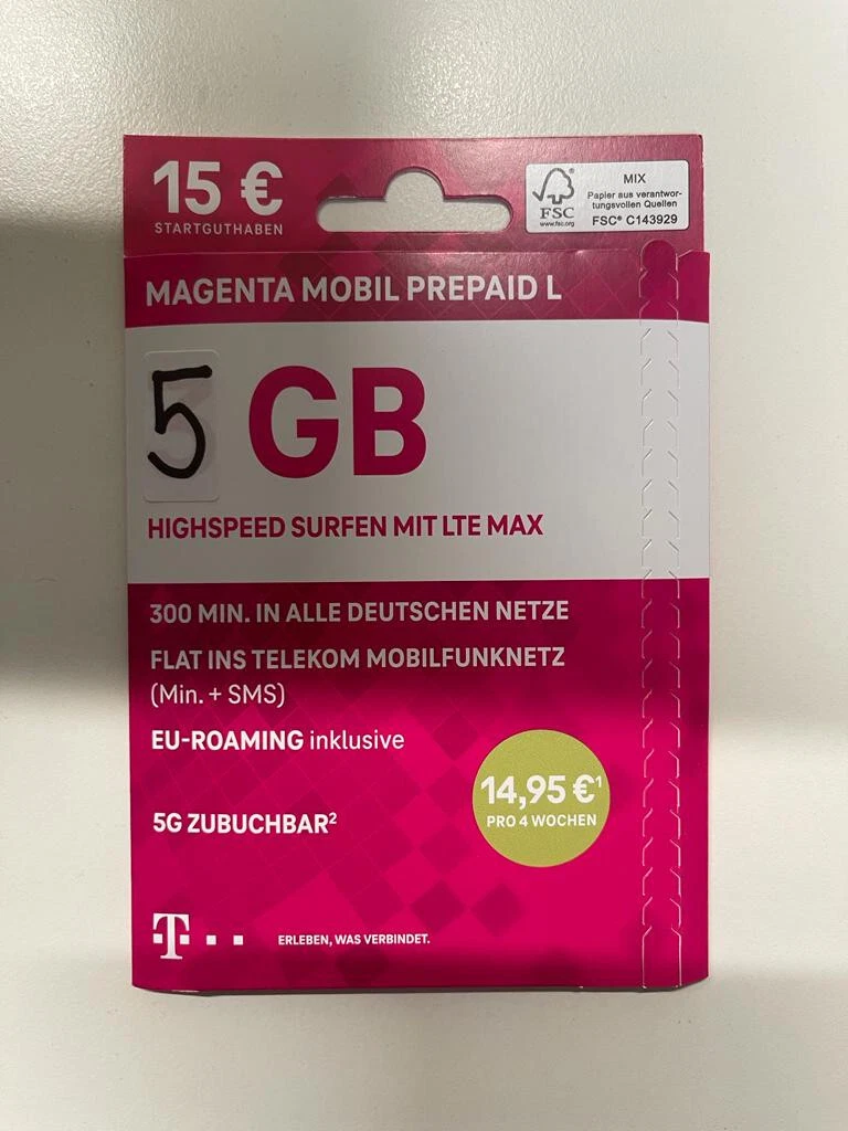 Connect App Telekom Sim Als Hauptkarte Auswählen Telekom Prepaid Aktivieren Sim-Karte Registrieren In, 52% OFF