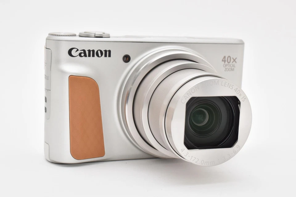 Exc+++ Canon PowerShot SX740 HS Compact Digital Camera 20.3MP Silver わ36 - Image 4 of 4