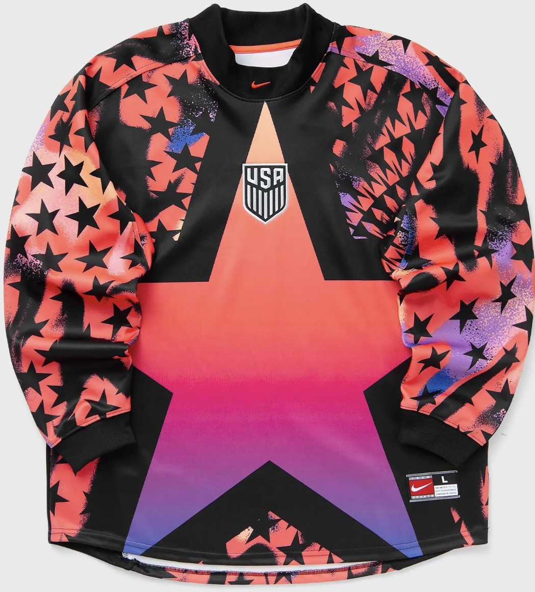 Nike Soccer USMNT Men’s Goalkeeper Lifestyle Jersey Ready To Ship USA