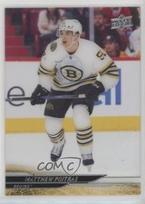 2024-25 Upper Deck Series 1 Clear Cut Matthew Poitras #19 2vh