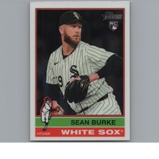 2025 Topps Heritage #262 Sean Burke Chrome