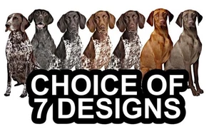 German Shorthaired Pointer Dog Sticker Self Adhesive Decal Various Sizes GSP