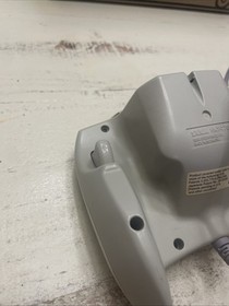 Sega Dreamcast Controller HKT-7700 Silver Gamepad Authentic Tested VG condition