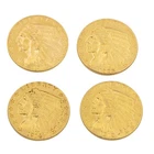1911-1925 $2.50 Indian Head Quarter Eagle U.S. Gold Coins Lot of 4 NR #C739-7