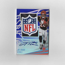 2017 JOE MIXON TRUE #1/1 NFL LOGO SHEILD ROOKIE AUTO HOUSTON ROOKIE SSP PHOENIX