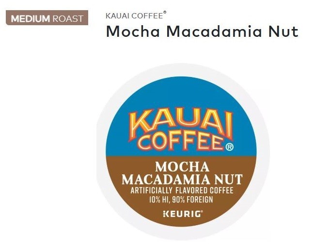 🆕☕ Kauai Coffee Mocha Macadamia Nut Medium Roast Keurig K-cups