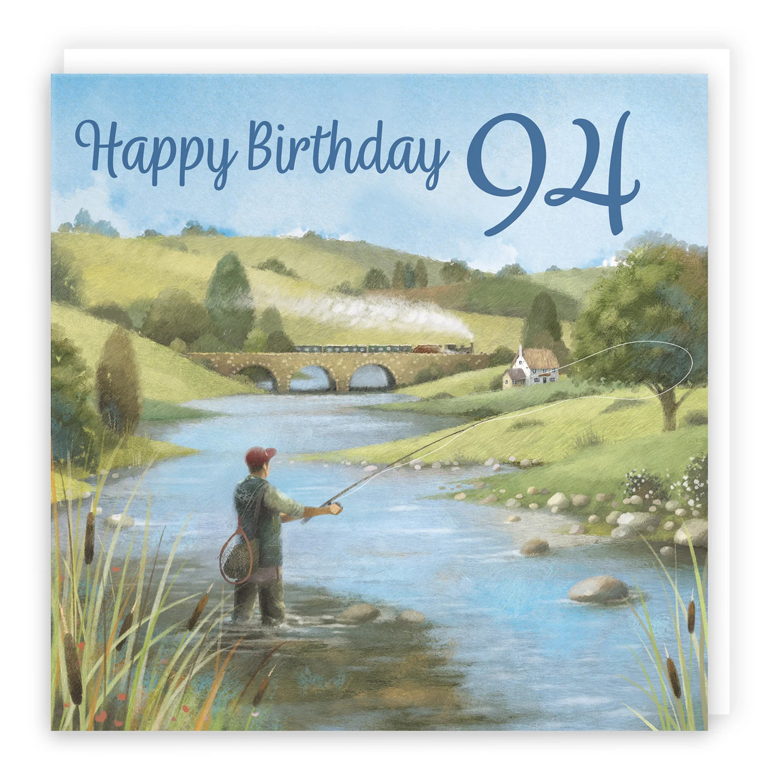 94th Fly Fishing Birthday Card Milo's Gallery