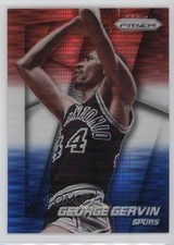 2014-15 Panini Prizm Red White & Blue Pulsar Prizm George Gervin #219 HOF 0p31