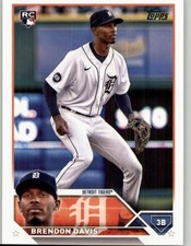 2023 Topps Brendon Davis Rookie #494 RC Detroit Tigers