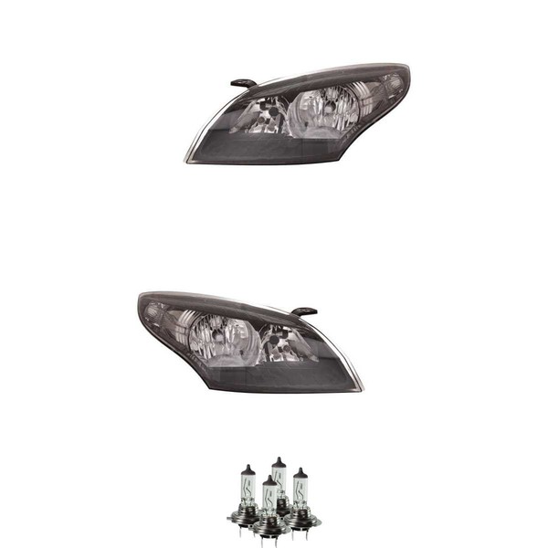 Scheinwerfer Set H7/H7 FüR Renault Megane III SchräGheck Grandtour Inkl Lampen-image