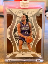 2024-25 Panini Flawless Basketball #88 Devin Carter Bronze Diamond /20 Rookie RC